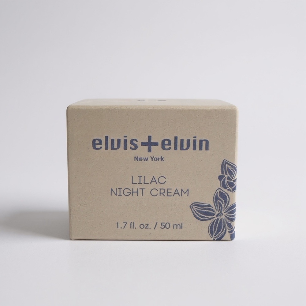 Elvis + Elvin New York Lilac Night Cream 1.7 oz 50 ml Skin Care New / Sealed - Picture 3 of 4